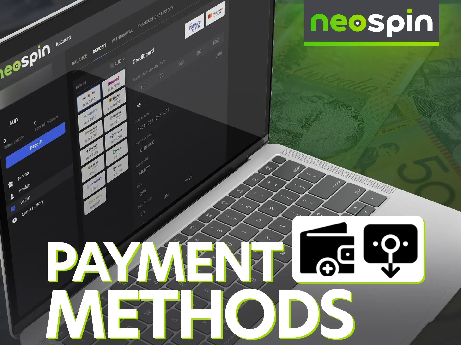 It's important for Neospin to provide a comfortable payment option.