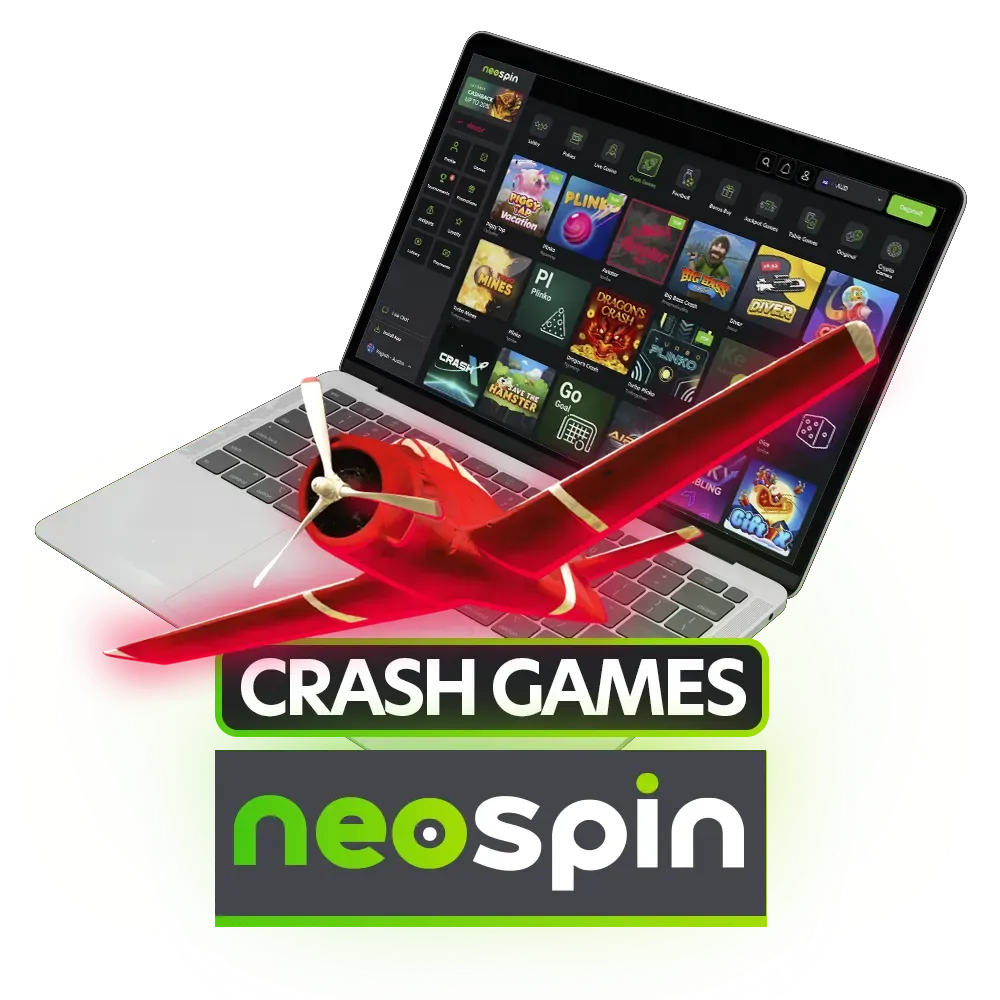 Play Neospin crash games in Australia.