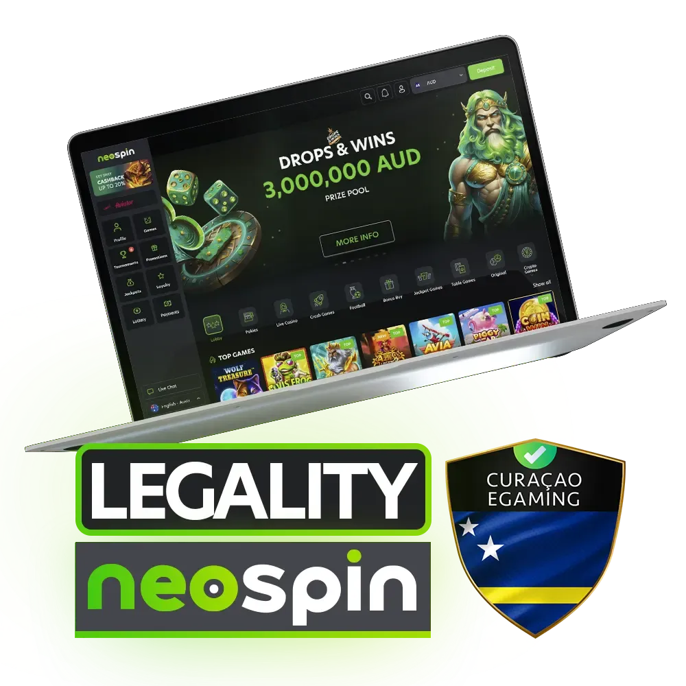 Neospin Casino is recognized as a legitimate online betting platform.