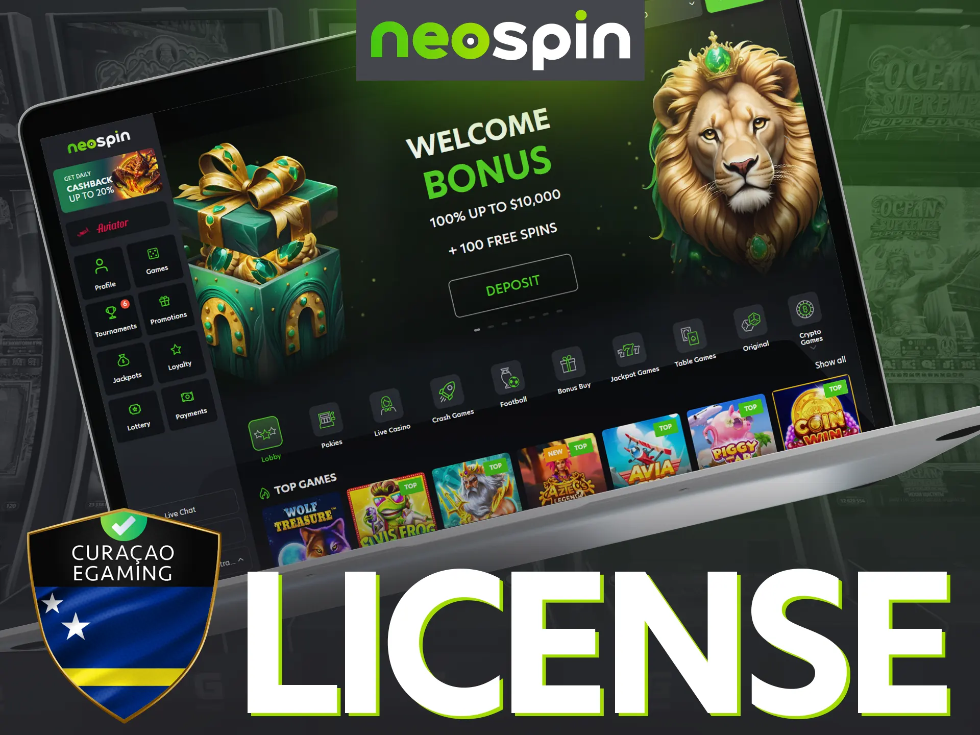 Neospin casino is fully legal in Australia.